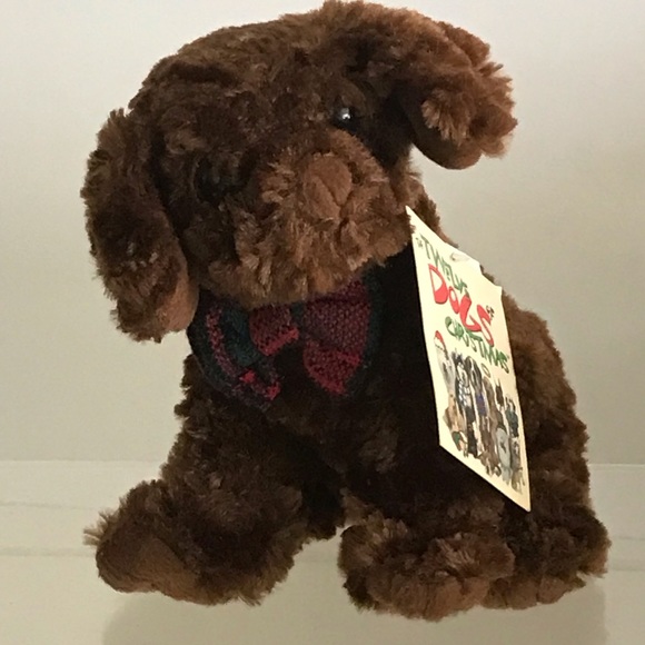 The Twelve Dogs Of Christmas By Emma Kragen Toys | The Twelve Dogs Of Christmas Puppy Dog 7 Plush 1998 Emma Kragen